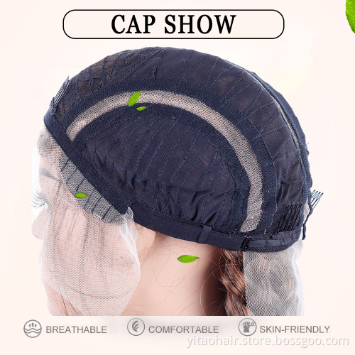 High Quality Braid Synthetic Wig Cornrows 4 Braids Hair Hand Braided Synthetic Lace Front Wigs with Baby Hair for Women